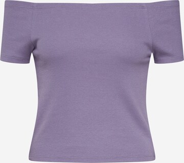 T-shirt Urban Classics en violet : devant