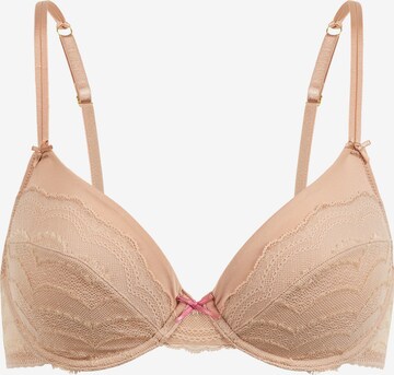 T-shirt Reggiseno 'Romantic Dream' di PALMERS in arancione: frontale