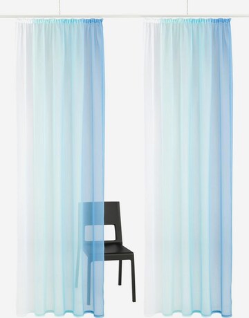 MY HOME Curtains & Drapes in Blue: front