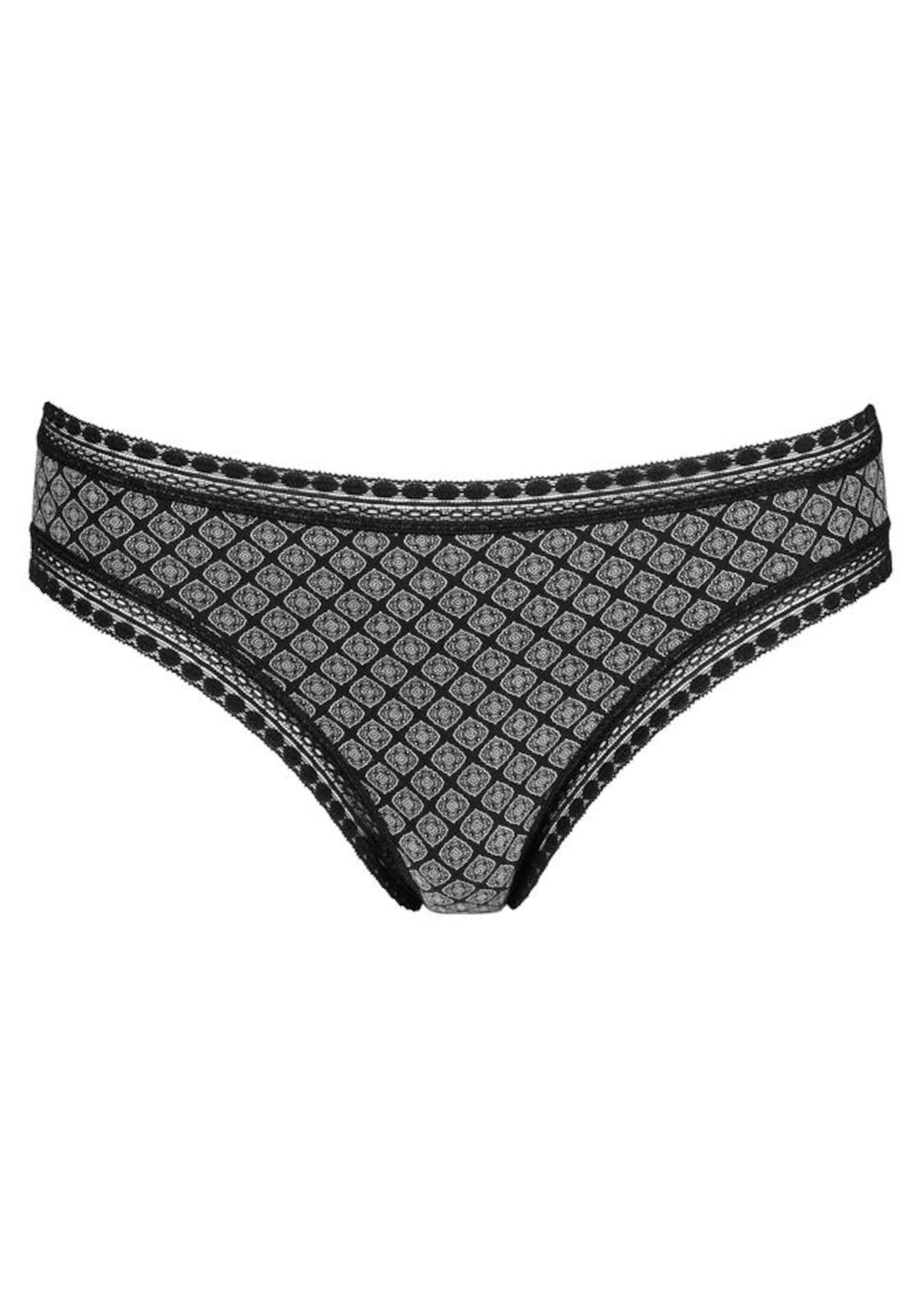 LASCANA Трусы-слипы в Черный