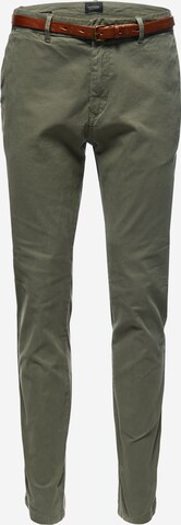 SCOTCH & SODA Chino 'Stuart' in Groen: voorkant