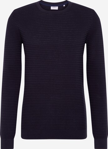 Regular fit Pullover di Lindbergh in nero: frontale