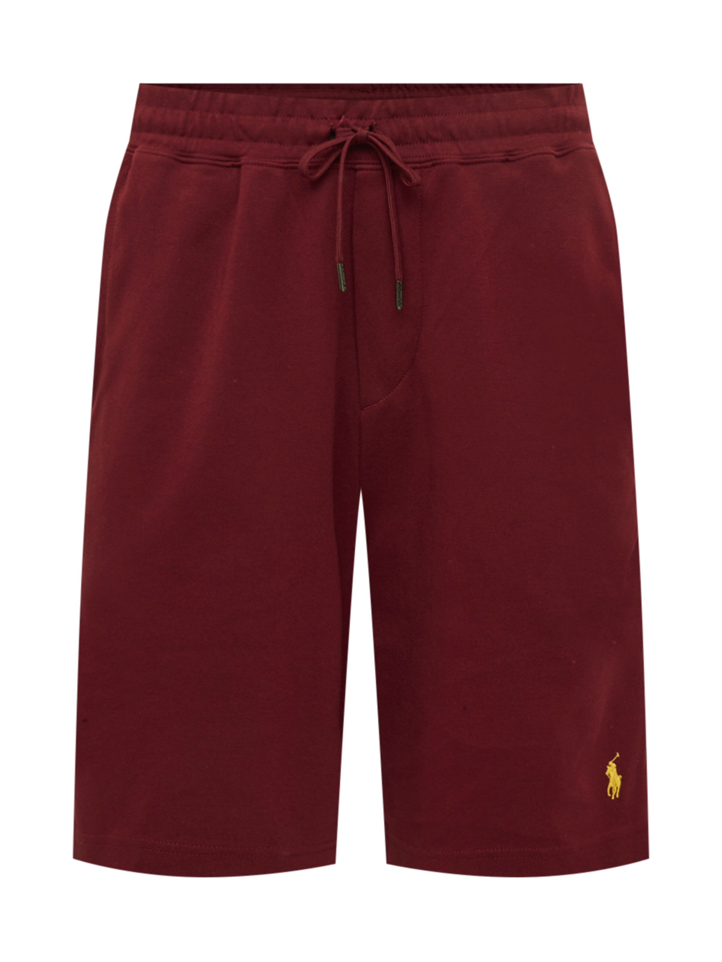 POLO RALPH LAUREN - Broek '30/1 INTERLOCK-SHO' in de kleur Wijnrood