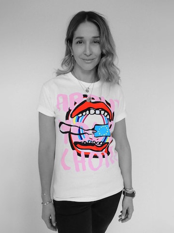 Tricou 'The Choice' de la ABOUT YOU pe alb: spate