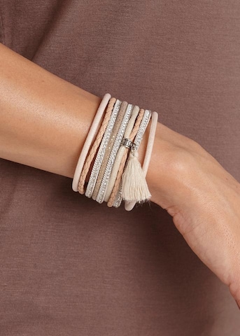 LASCANA Armband in Beige: voorkant