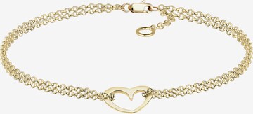 Bracelet 'Herz' ELLI PREMIUM en or : devant