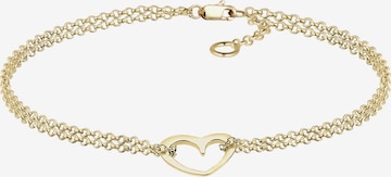 ELLI PREMIUM Bracelet 'Herz' in Gold
