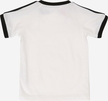 T-Shirt '3-Stripes' ADIDAS ORIGINALS en blanc : derrière