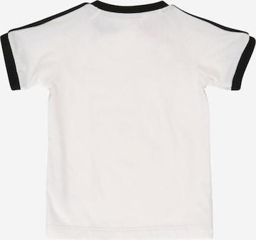 ADIDAS ORIGINALS Shirt '3 Stripes' in White: back