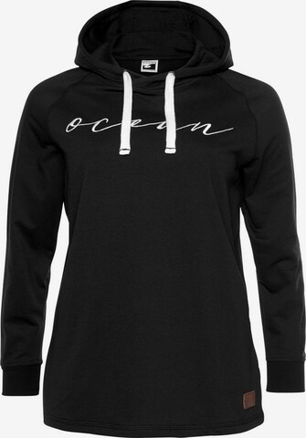 OCEAN SPORTSWEAR Athletic Sweatshirt in Black: front