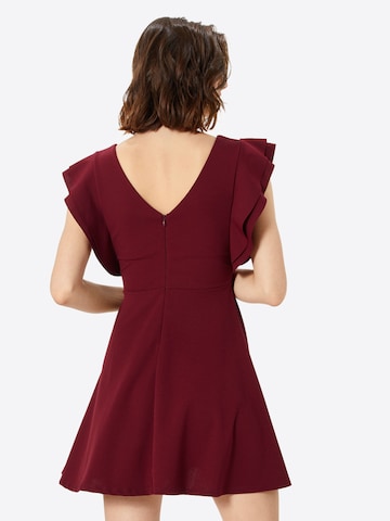 Robe WAL G. en rouge : derrière