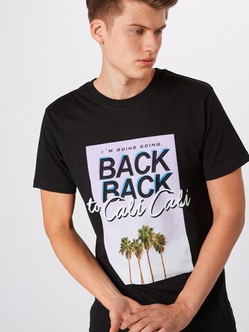 Mister Tee T-Shirt 'Cali Cali' in Schwarz