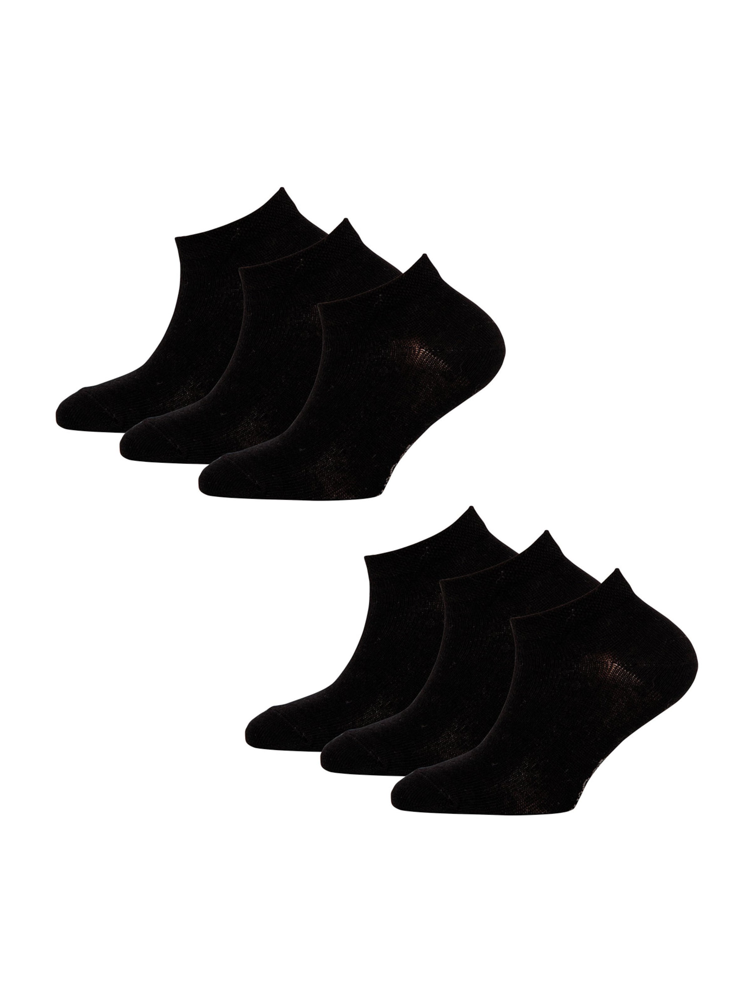 EWERS - regular Calcetines en negro: frente