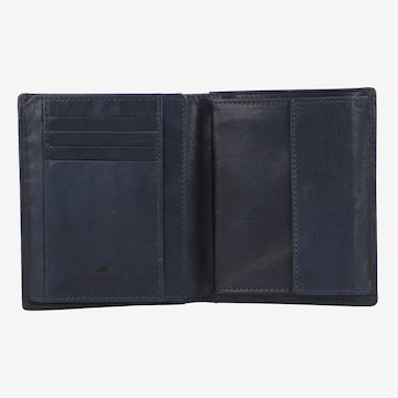 Braun Büffel Wallet 'Arezzo' in Blue