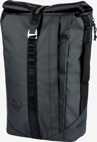 NitroBags Backpack 'Scrambler' in Black: front