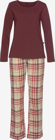 H.I.S Pajama in Brown: front