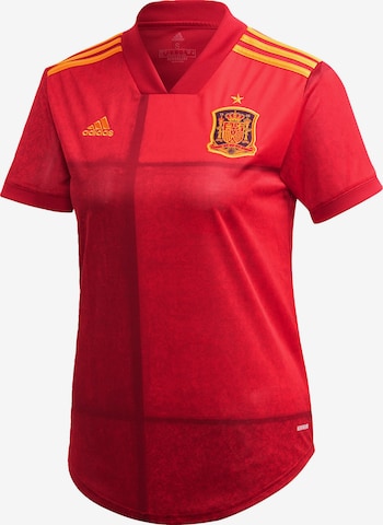 ADIDAS SPORTSWEAR Αθλητική φανέλα 'FEF Spanien Home EM 2020' σε κόκκινο