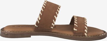 TAMARIS Mules in Brown