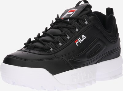 FILA Baskets basses 'Disruptor' en rouge clair / noir / blanc, Vue avec produit