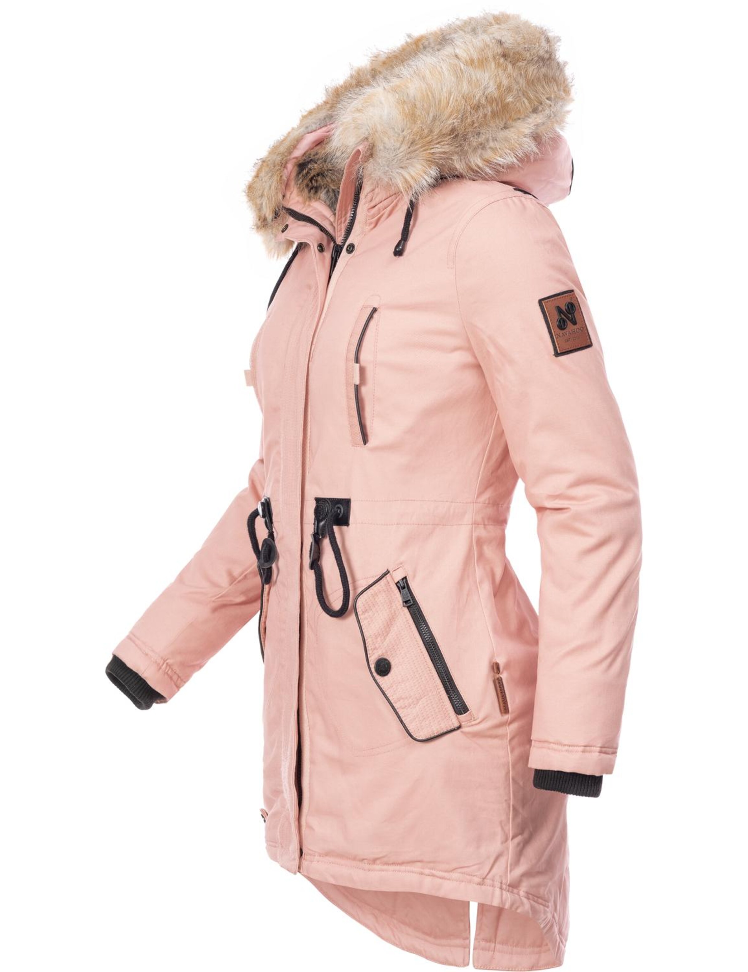 NAVAHOO Vinterparkas 'Bombii' i rosa