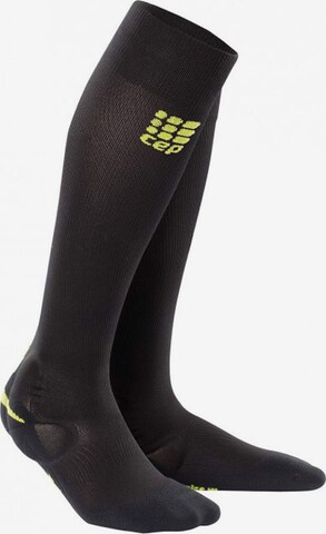 CEP Athletic Socks 'Ortho Ankle Support' in Black: front
