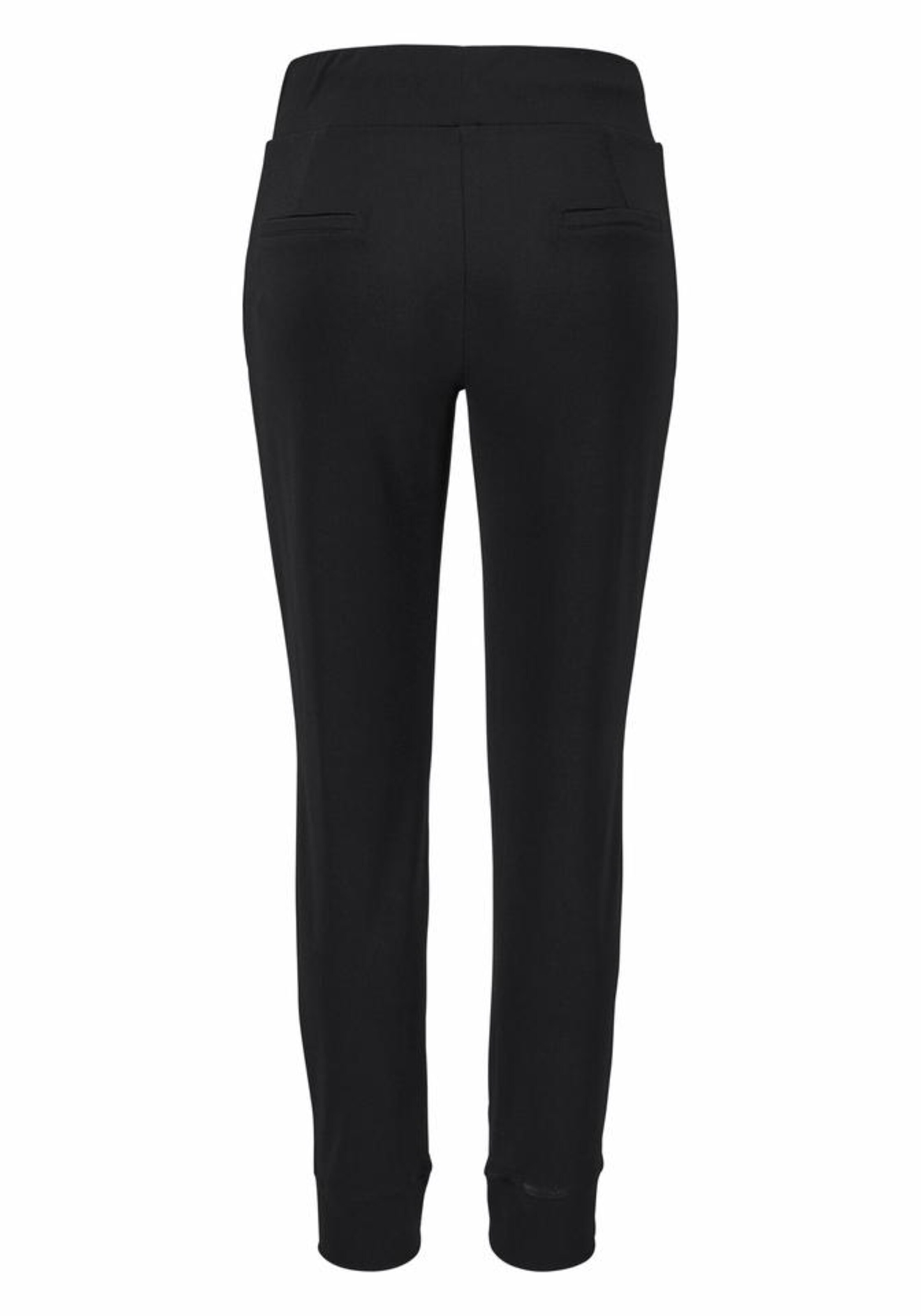 LAURA SCOTT Tapered Haremshose in Schwarz