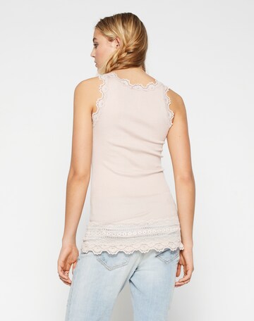 rosemunde Top in Beige: terug