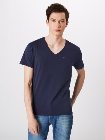 Tommy Jeans Shirt in Blue: front