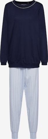 CALIDA Pyjama in Blauw: voorkant