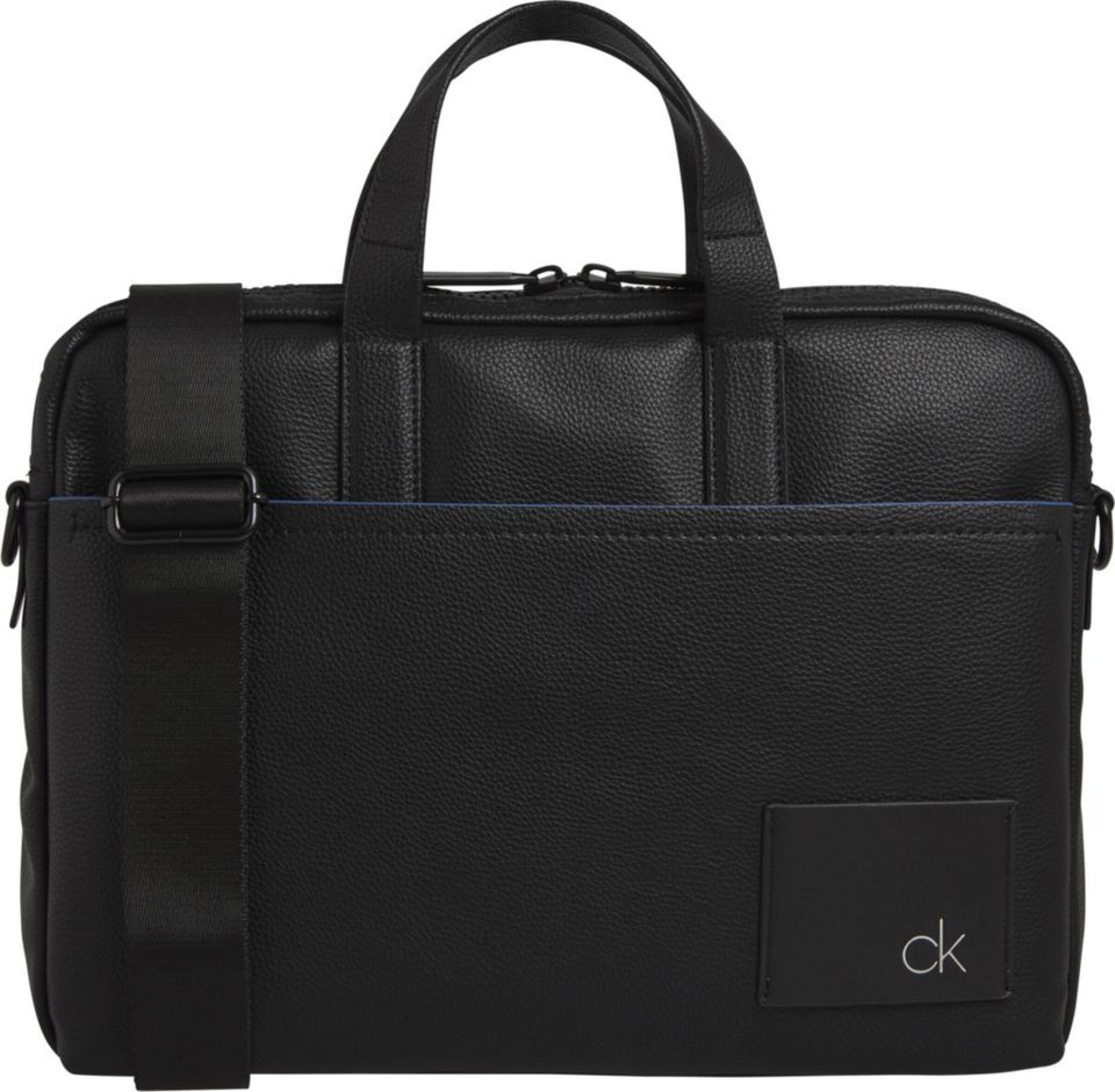 Calvin Klein - Laptoptas 'DIRECT SLIM' in de kleur Zwart