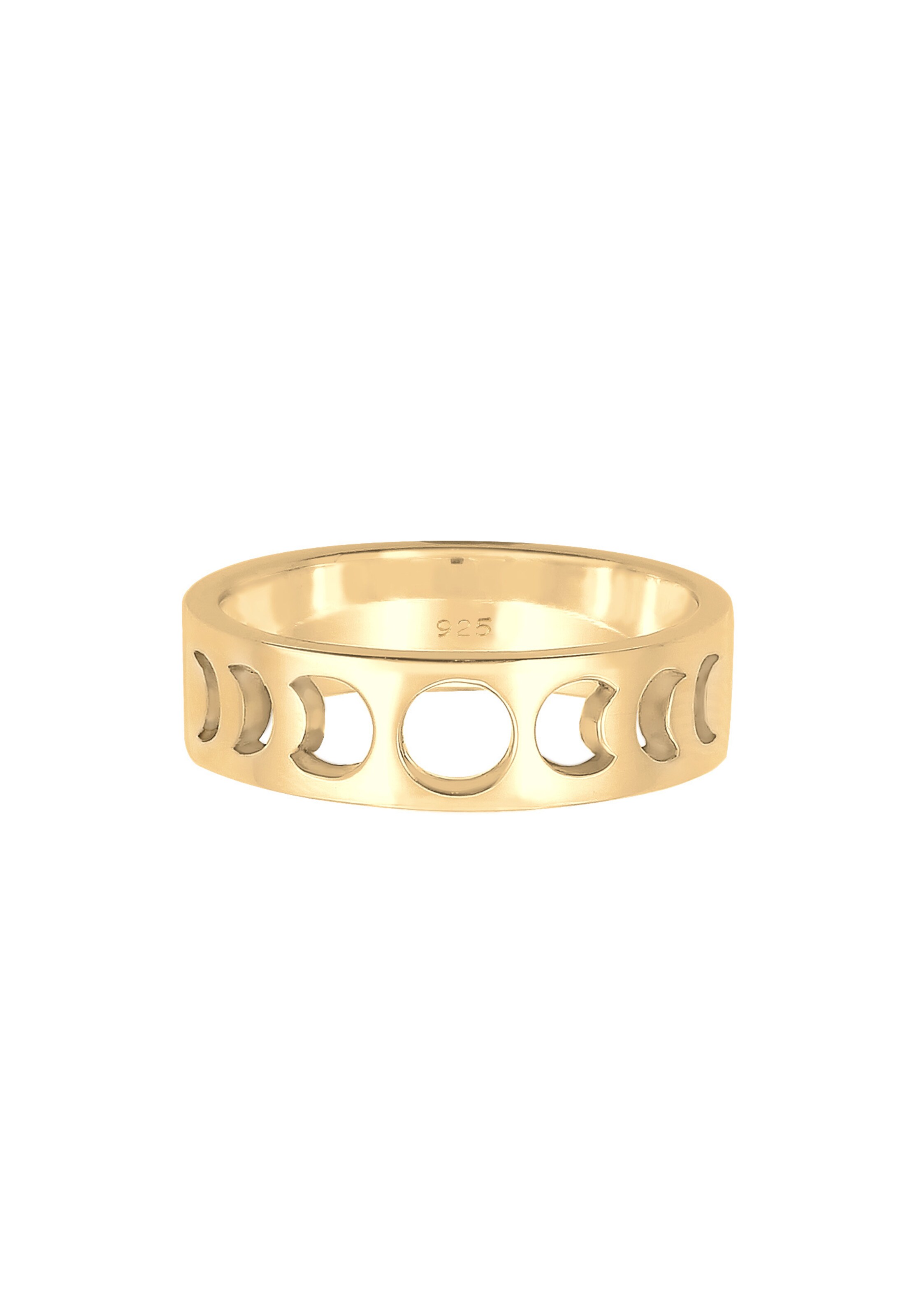 ELLI Ring 'Astro, Halbmond' in Gold