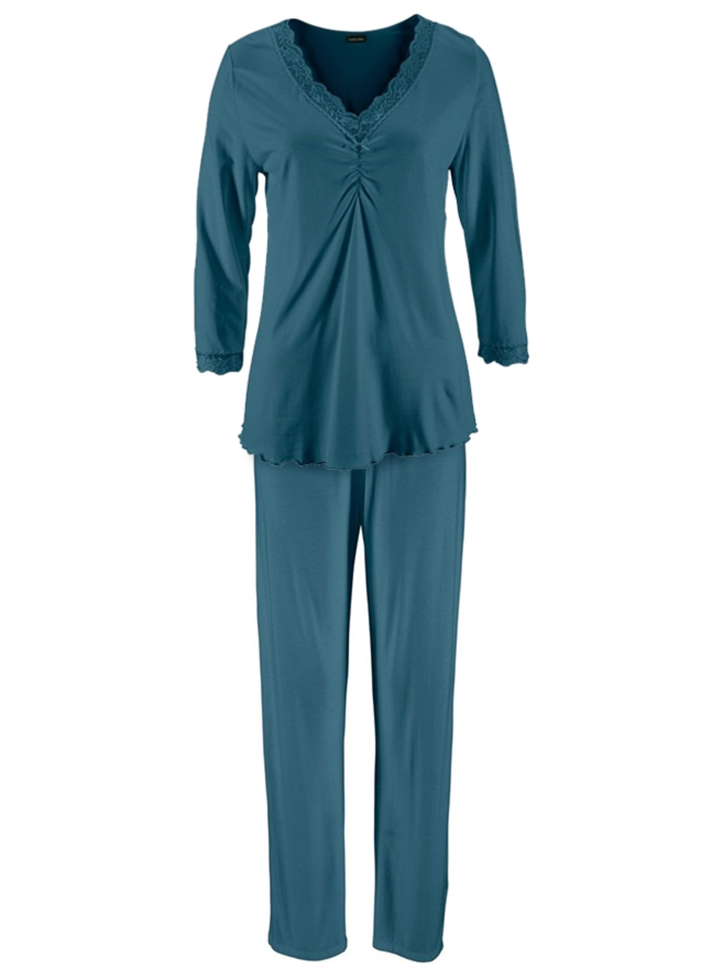 LASCANA - Pyjama in petrol