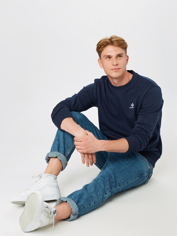 CONVERSE Regular Fit Sweatshirt in Blau