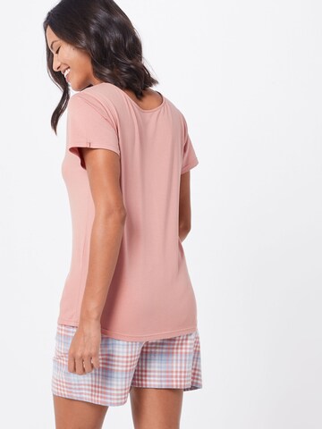 Chemise de nuit Skiny en rose : derrière