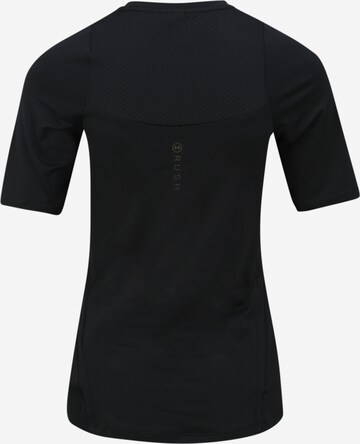 UNDER ARMOUR Performance Shirt 'Rush' in Black