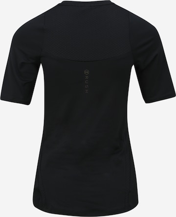 UNDER ARMOUR Functioneel shirt 'Rush' in Zwart