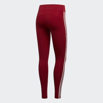 ADIDAS SPORTSWEAR Skinny Leggings 'Believe This' in Rot