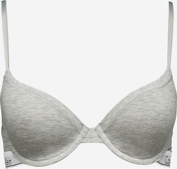 T-shirt Reggiseno di Calvin Klein Underwear in grigio: frontale