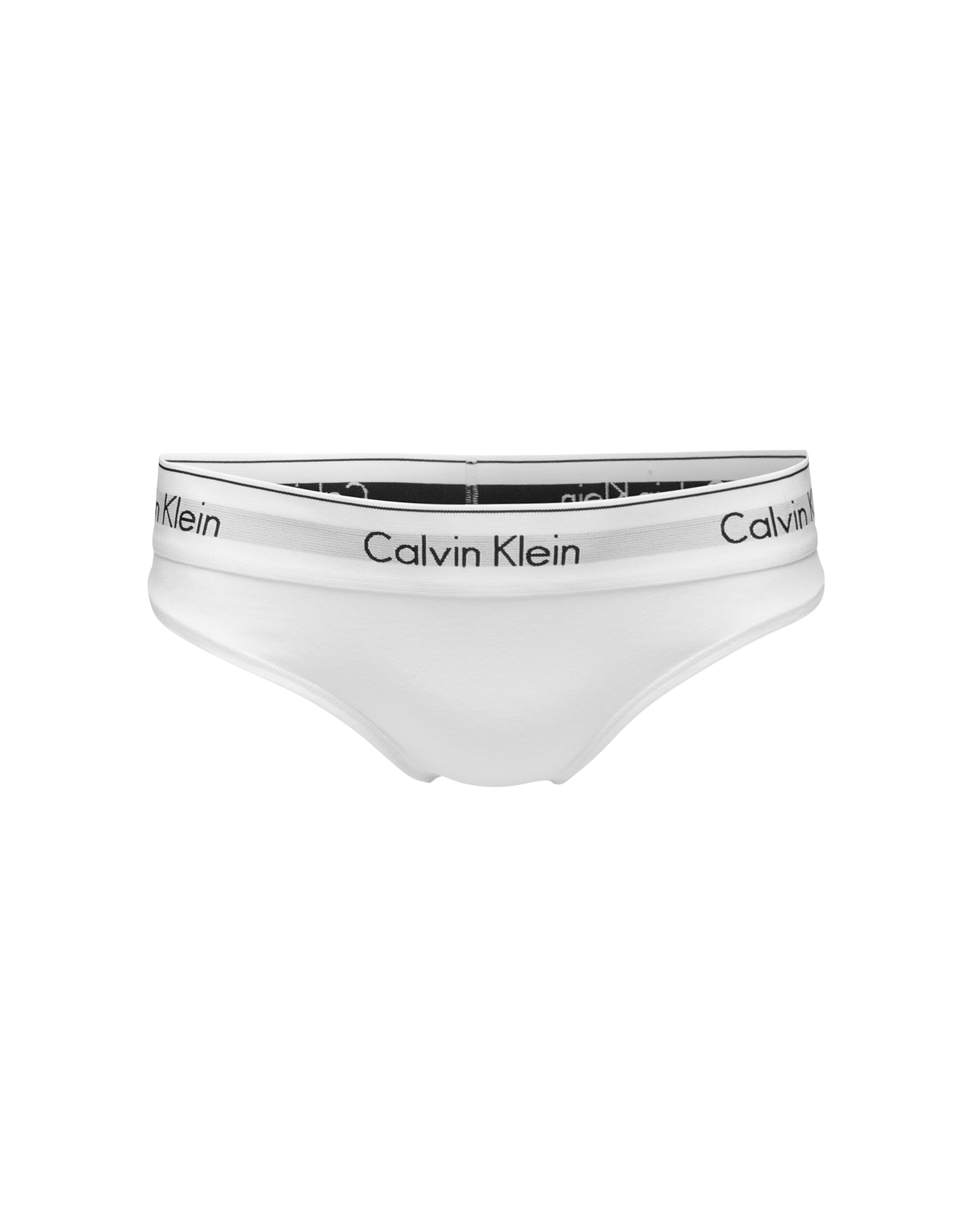 Calvin Klein Underwear - Braga en blanco: frente