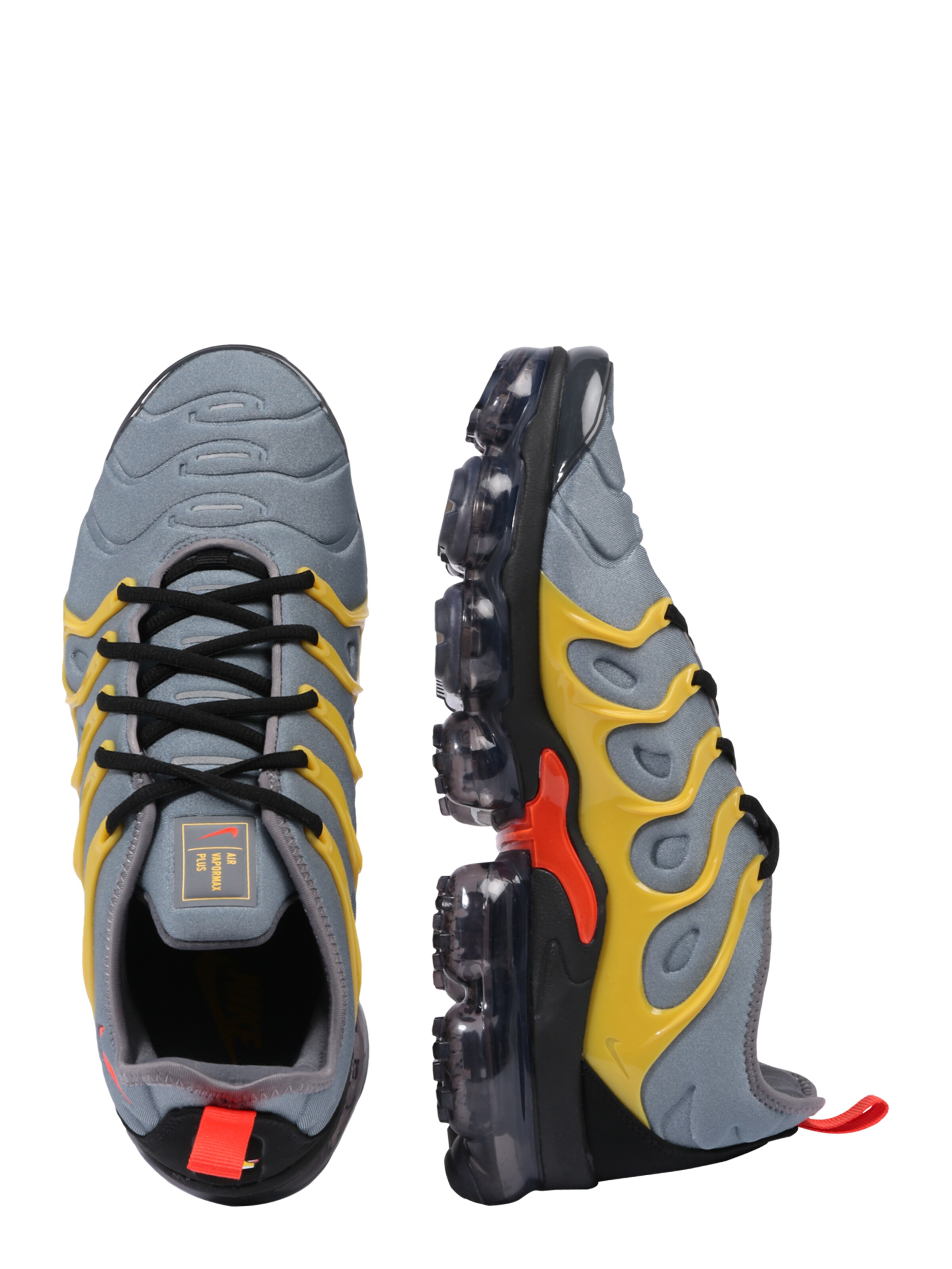 vapormax plus grau orange