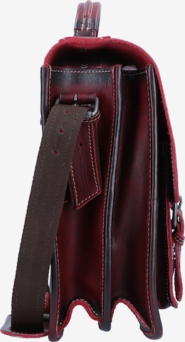 GREENBURRY Document Bag 'Buffalo' in Red