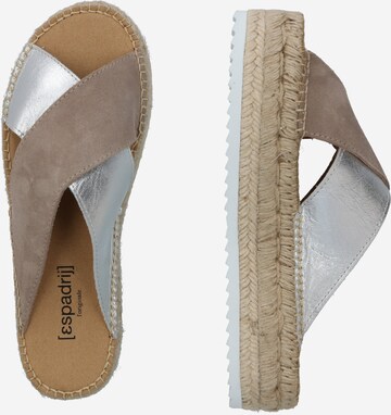 espadrij l´originale Pantolette 'Croisette' in Beige