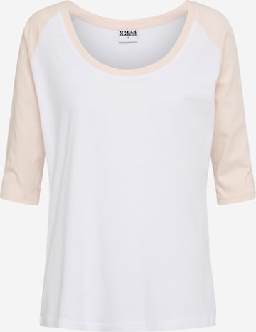 T-shirt Urban Classics en rose : devant