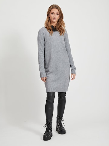 VILA Knit dress in Grey