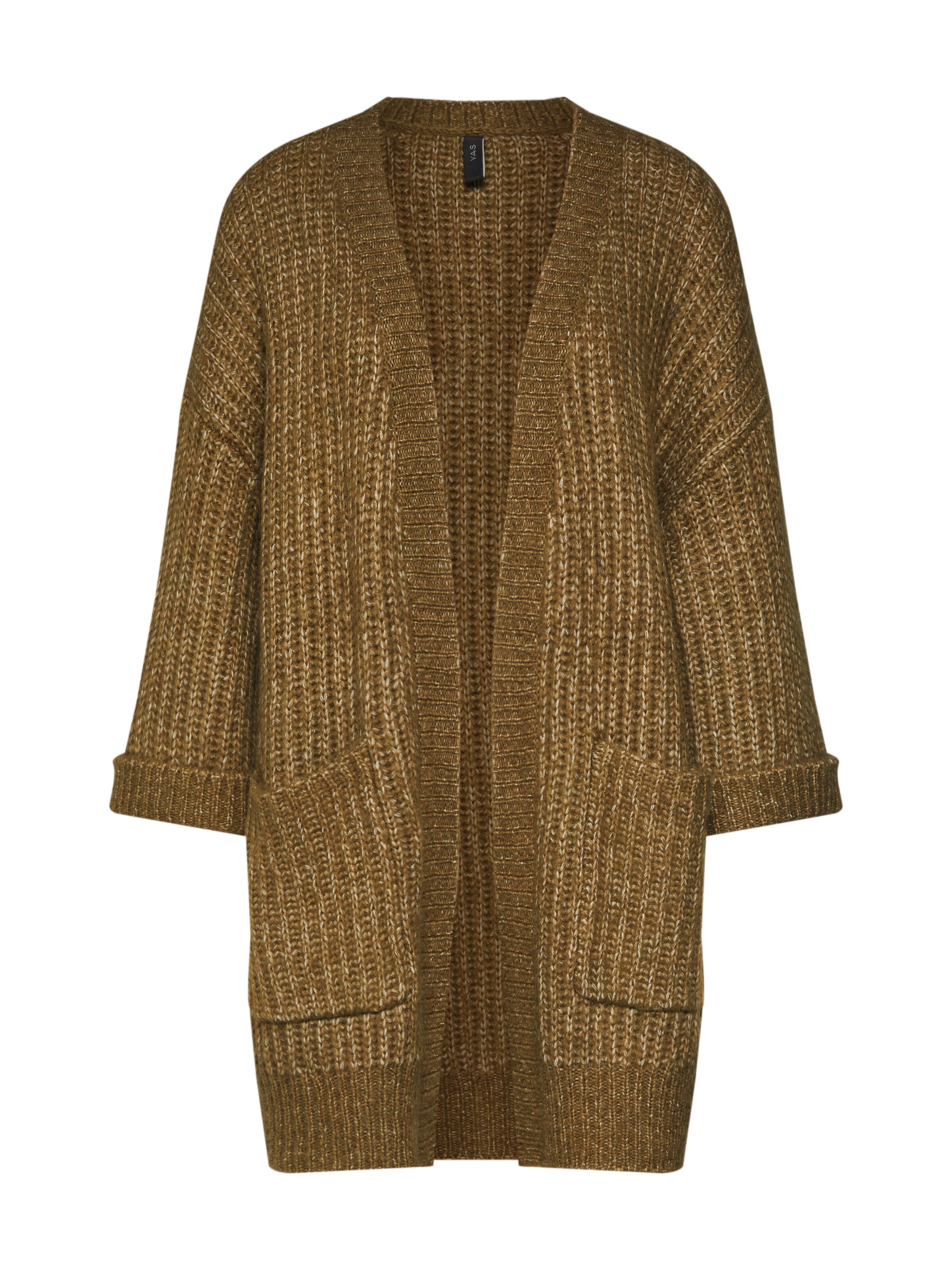 Y.A.S - Strickjacke 'YASSUNDAY KNIT CARDIGAN' in oliv