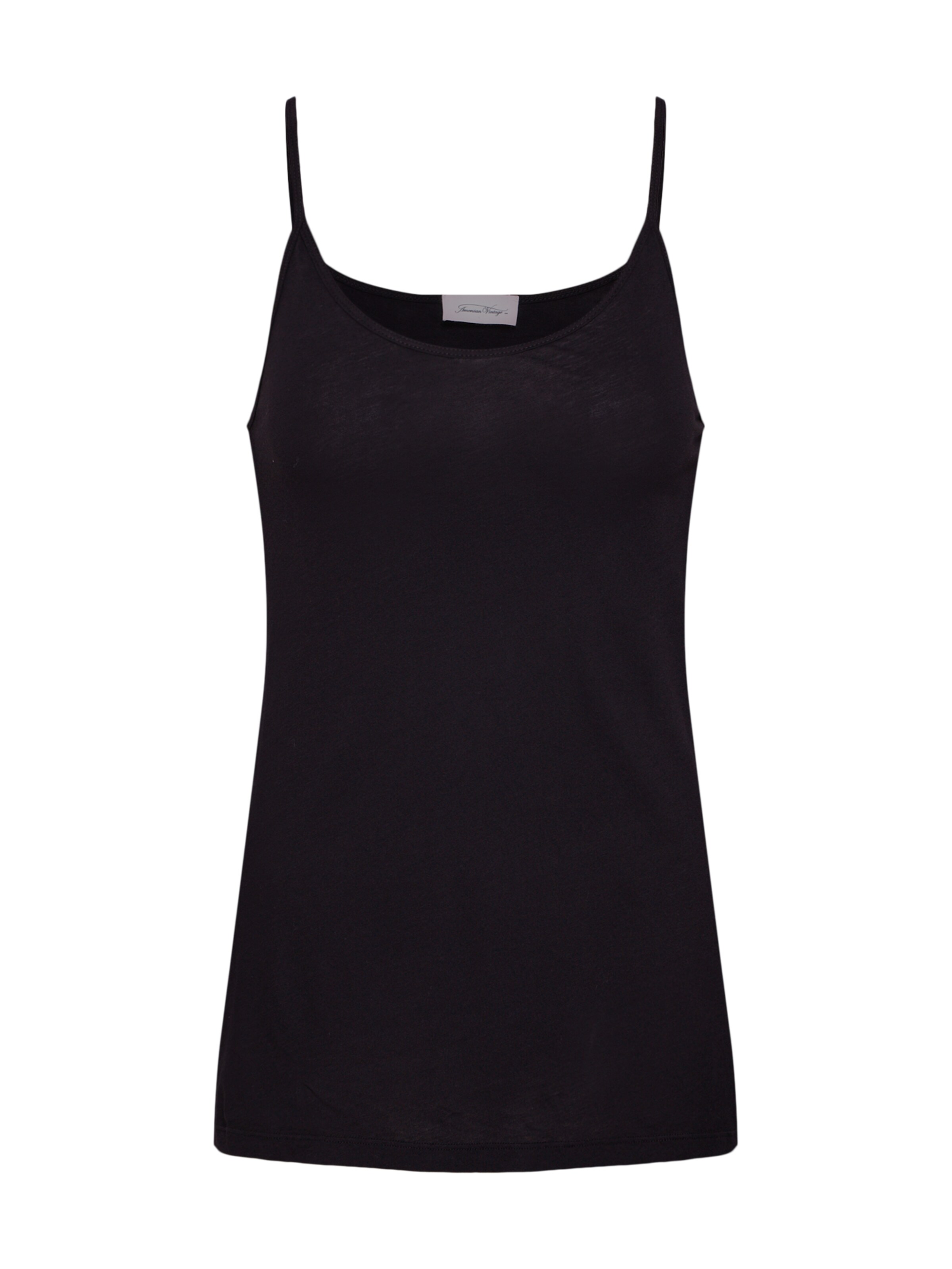 AMERICAN VINTAGE - Top 'CHIPIECAT' in de kleur Zwart