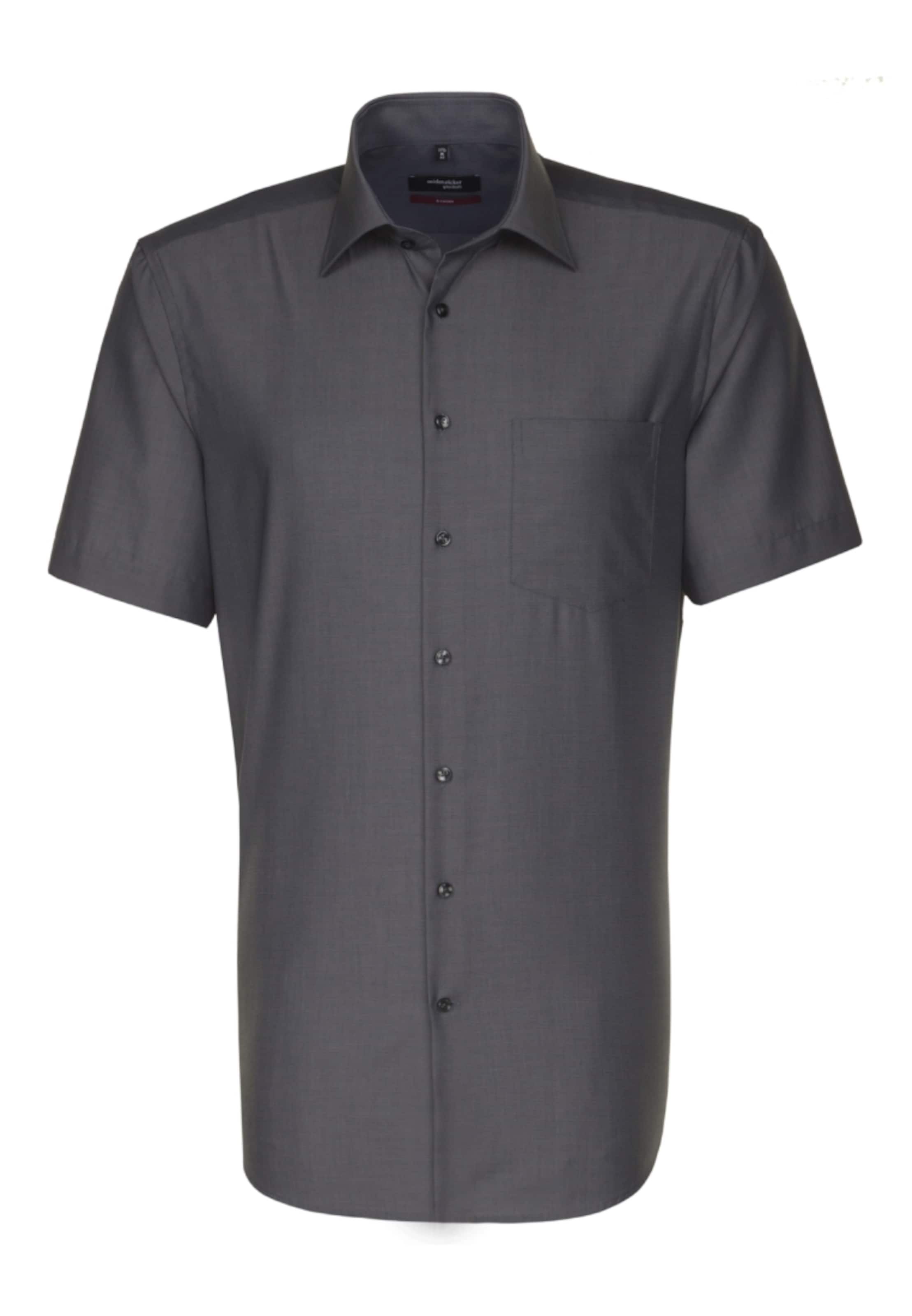 SEIDENSTICKER Overhemd in Grijs: voorkant