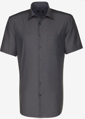 SEIDENSTICKER Button Up Shirt in Grey: front