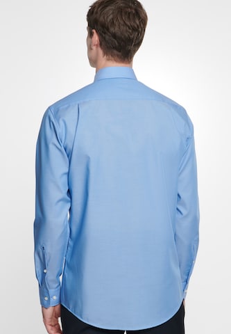 Coupe regular Chemise business SEIDENSTICKER en bleu