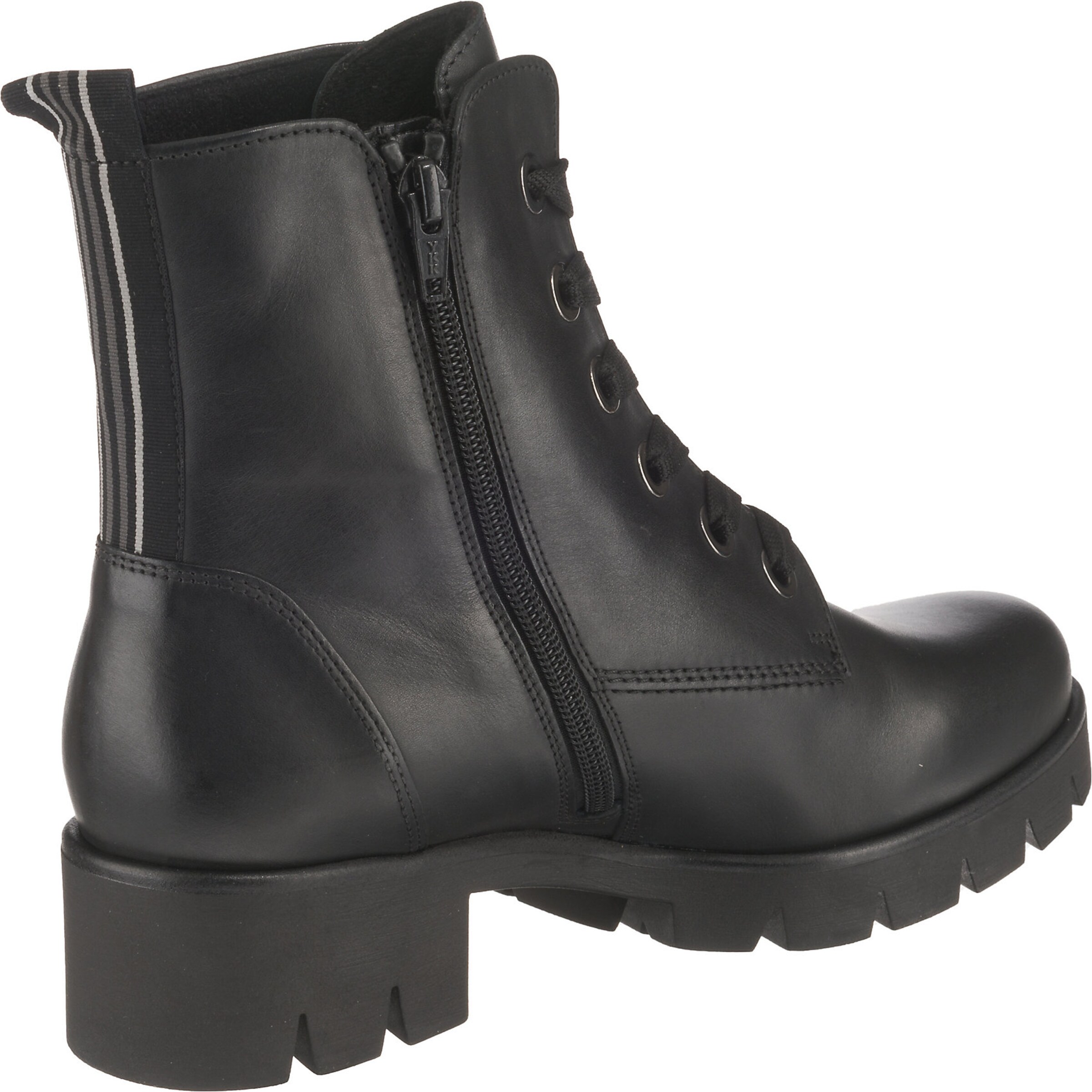 GABOR Schnürstiefelette in Schwarz